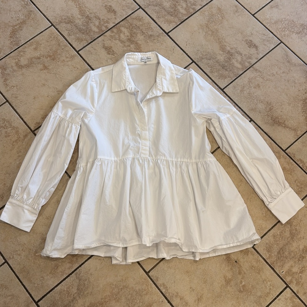 White button up shirt